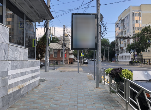 Фотография рекламного носителя, тип: Панель-кронштейн, адрес: Самарская ул. Х Льва Толстого ул., поз.2, Самара, Самарская область, Россия. Сторона В №1080678