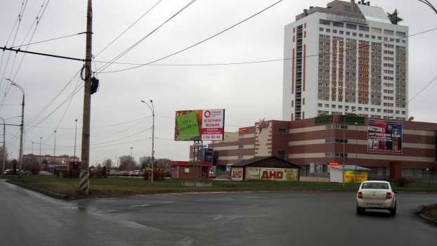 Фотография рекламного носителя, тип: Билборд 3x6, адрес: Юбилейная ул. Х Спортивная ул., Тольятти, Самарская область, Россия. Сторона А2 №662635