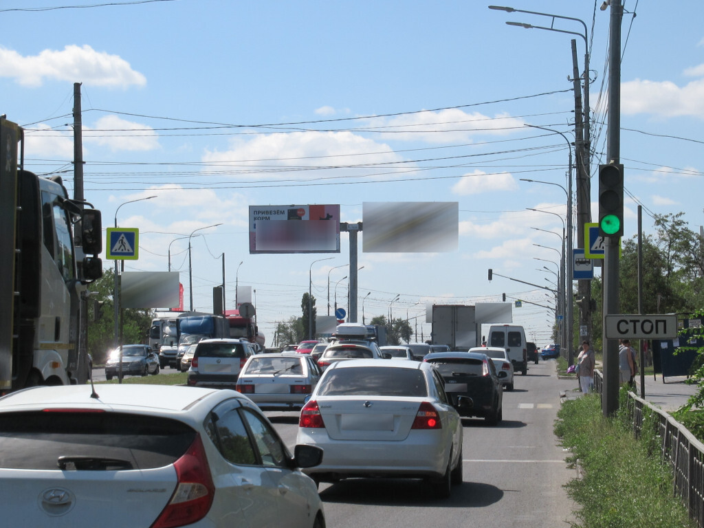 Фотография рекламного носителя, тип: Билборд 3x6, адрес: Университетский пр-т., д.92, 100м от Полухина ул., Волгоград, Волгоградская область, Россия. Сторона A3 №1000576