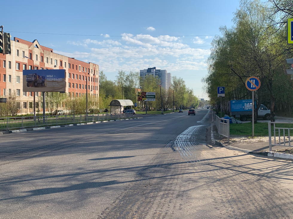 Фотография рекламного носителя, тип: Билборд 3x6, адрес: Зеленая ул., д.16, Кстово, Нижегородская область, Россия. Сторона Б №769024