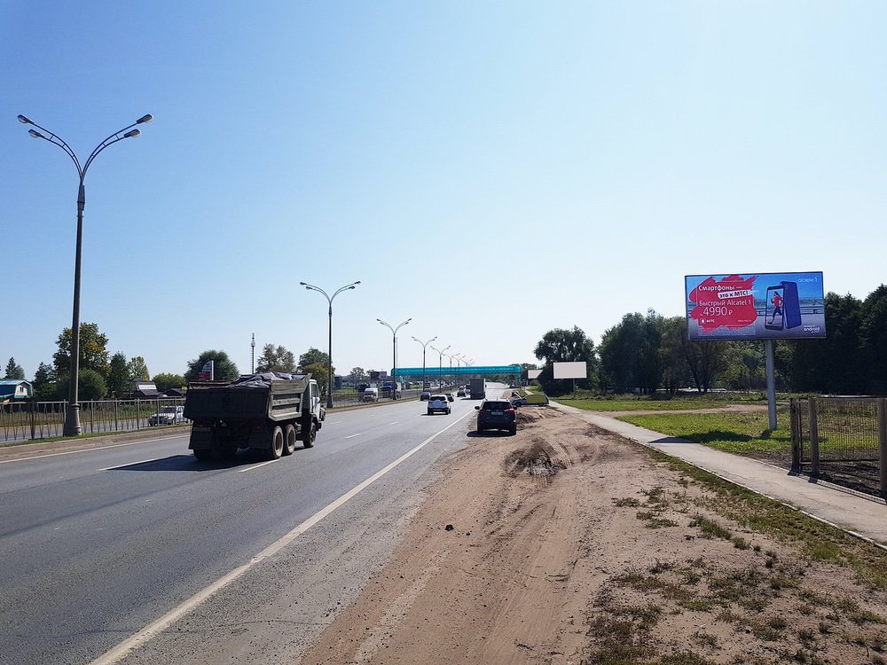 Фотография рекламного носителя, тип: Билборд 3x6, адрес: Казанский пр-т., д.3/1, Набережные Челны, Республика Татарстан, Россия. Сторона A №629895