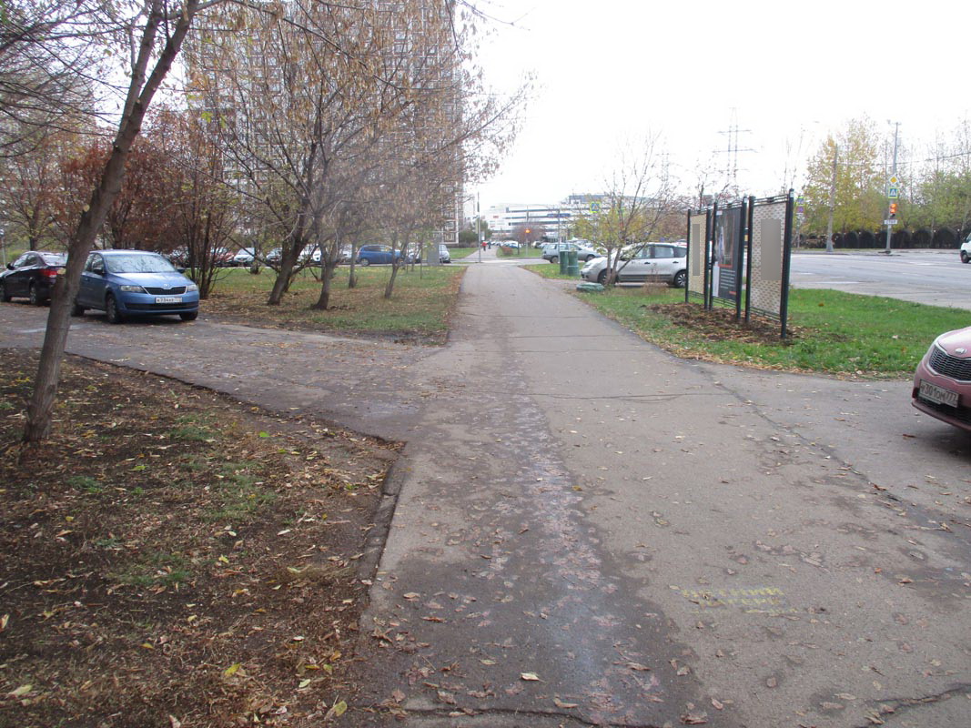 Фотография рекламного носителя, тип: Афиша 1.75x1.8, адрес: Поречная ул., д.17/22, стенд 1, Москва, Россия. Сторона А2 №865939