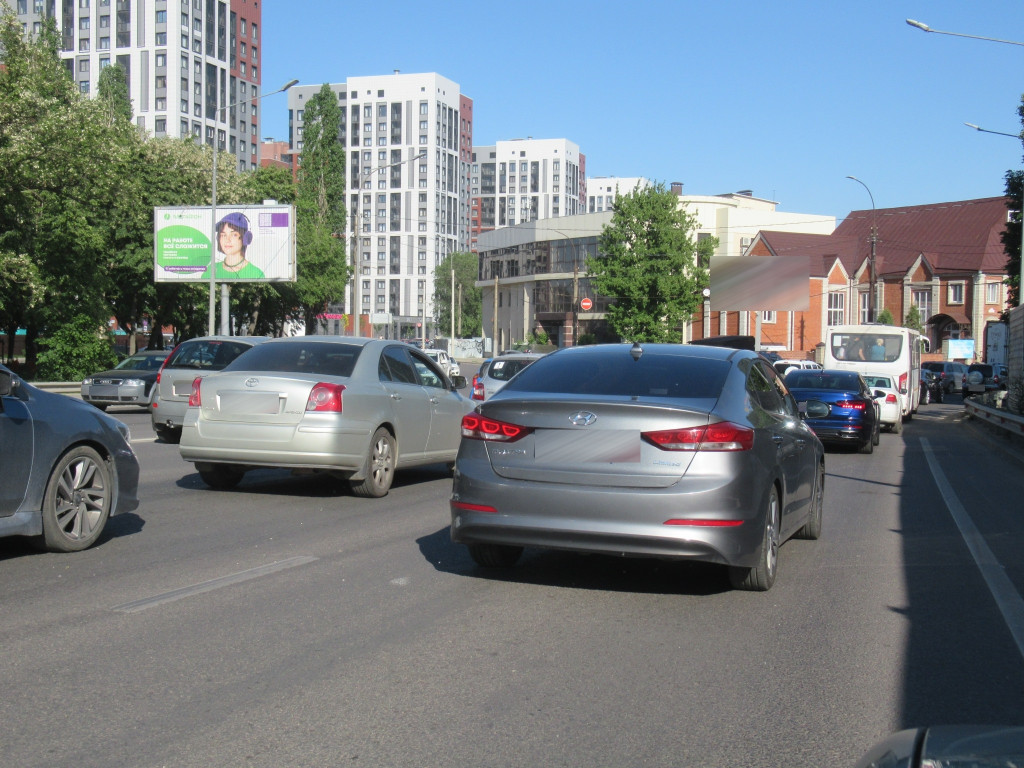 Фотография рекламного носителя, тип: Билборд 3x6, адрес: 9 Января ул., заезд на путепровод, Воронеж, Воронежская область, Россия. Сторона Б1-Б3 №961241