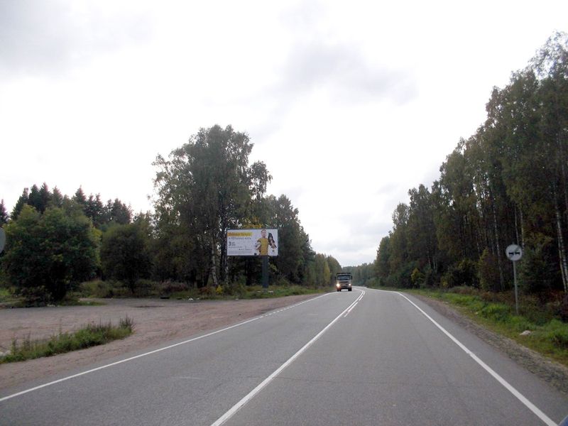 Фотография рекламного носителя, тип: Билборд 3x6, адрес: Приозерское ш., 24 500м, Ленинградская область, Россия. Сторона Б №479057