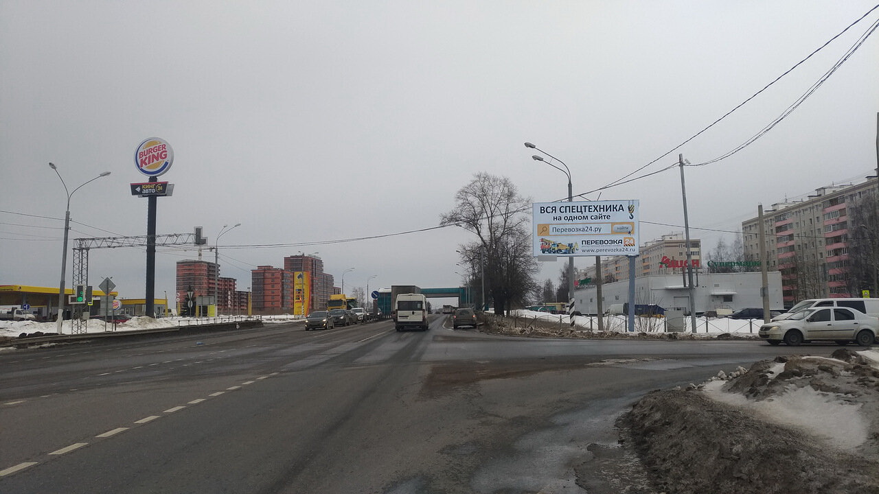 Фотография рекламного носителя, тип: Билборд 3x6, адрес: Чайковского ул. Х 60 лет Октября ул., Клин, Московская область, Россия. Сторона A №773297