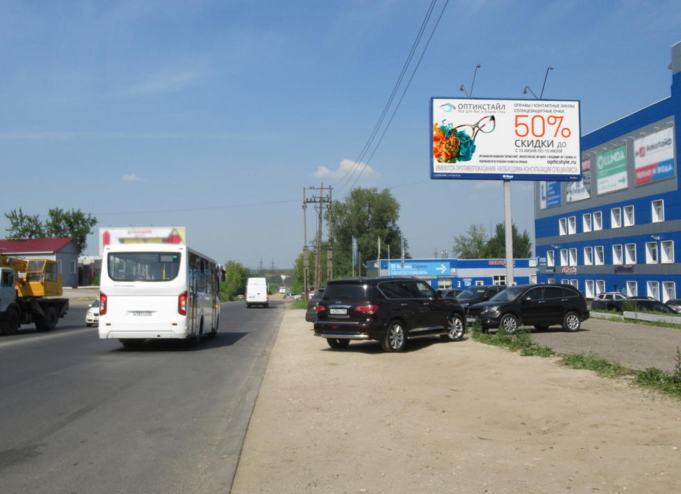 Фотография рекламного носителя, тип: Билборд 3x6, адрес: Тракторная ул., д.43-ж, Владимир, Владимирская область, Россия. Сторона А №465112