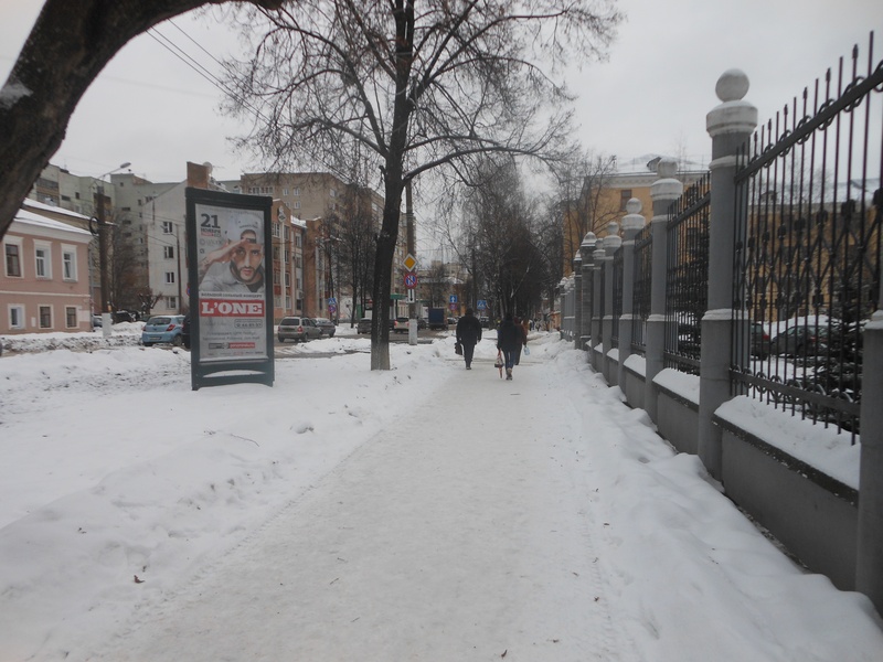 Фотография рекламного носителя, тип: Пиллар 3x1.4, адрес: Красноармейская ул., д.26, Киров, Кировская область, Россия. Сторона С №632469