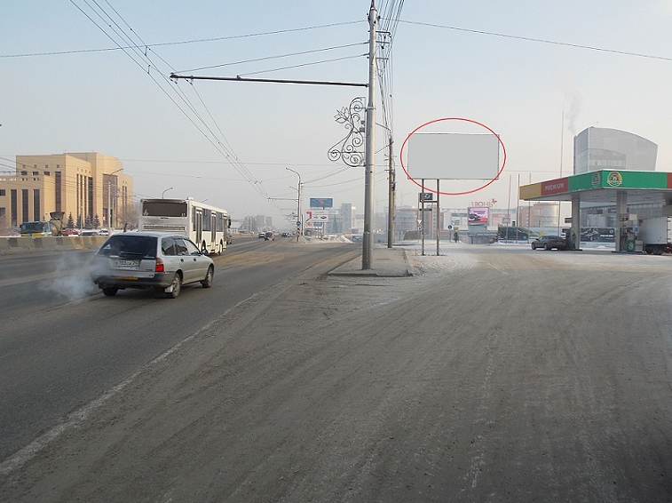 Фотография рекламного носителя, тип: Билборд 3x6, адрес: Партизана Железняка ул., д.35, Красноярск, Красноярский край, Россия. Сторона А №820837