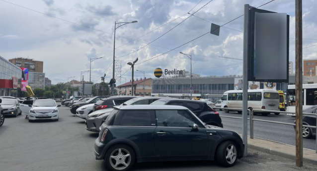 Фотография рекламного носителя, тип: Панель-кронштейн, адрес: Московское ш., д.1б, поз.2, Самара, Самарская область, Россия. Сторона В №1080208