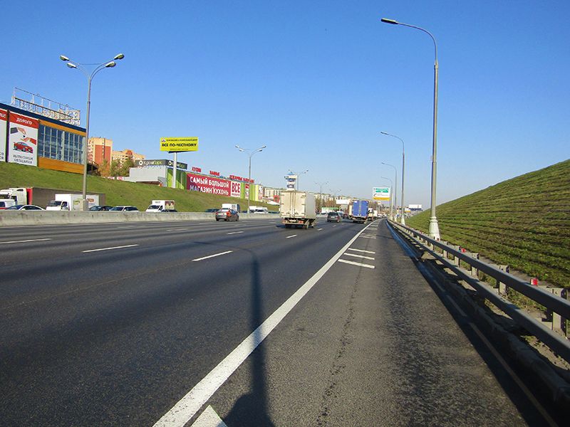 Фотография рекламного носителя, тип: Суперсайт 5x15, адрес: МКАД, 71 000м, внешняя сторона, Красногорск, Московская область, Россия. Сторона Б №748554