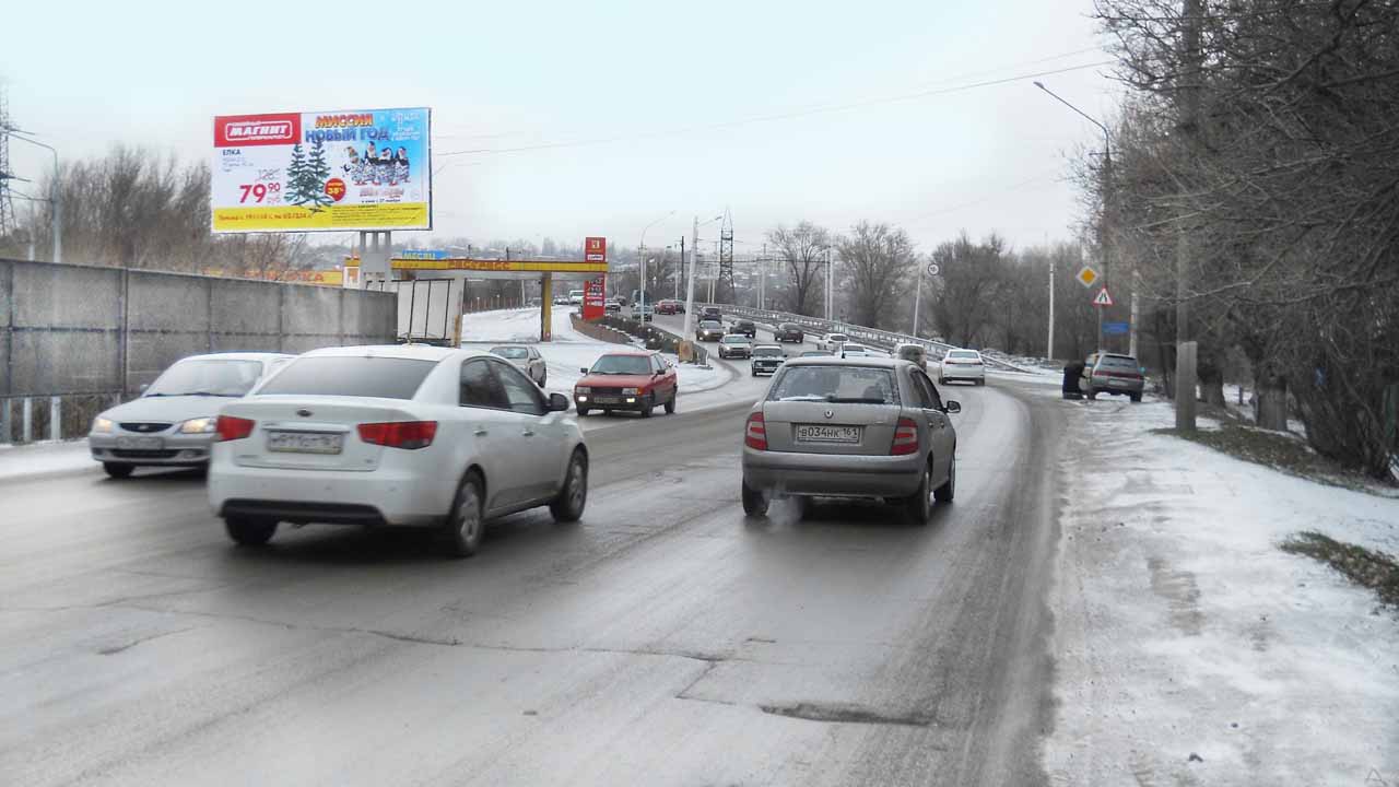Фотография рекламного носителя, тип: Билборд 3x6, адрес: Гагарина ул. Х Каменская ул., Новочеркасск, Ростовская область, Россия. Сторона Б №1093323