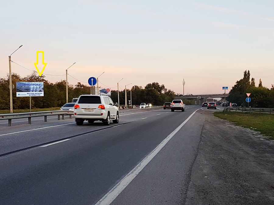 Фотография рекламного носителя, тип: Билборд 3x6, адрес: Ростов-Батайск а/д.,, 17 044м, Батайск, Ростовская область, Россия. Сторона Б №1047339