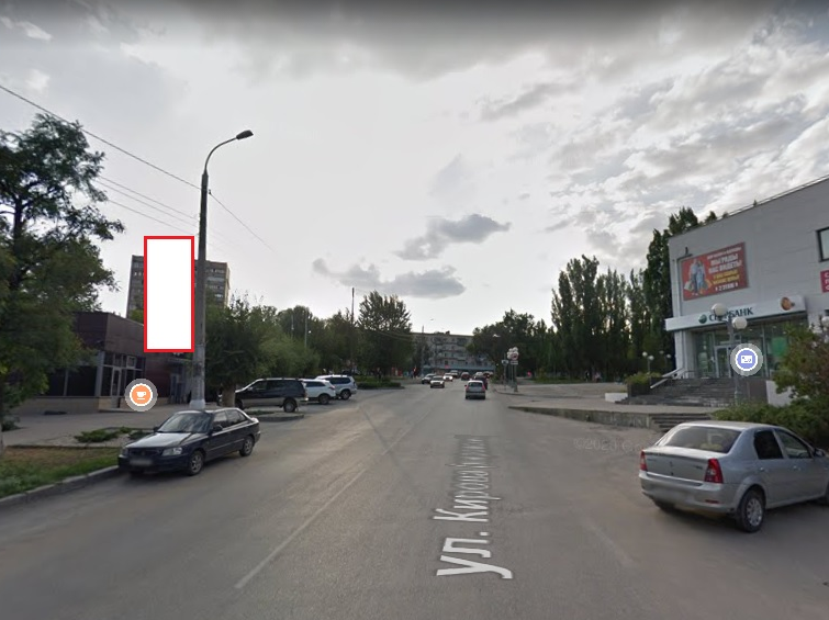 Фотография рекламного носителя, тип: Панель-кронштейн, адрес: Кирова ул., поз.1, Волгоград, Волгоградская область, Россия. Сторона А №1097320