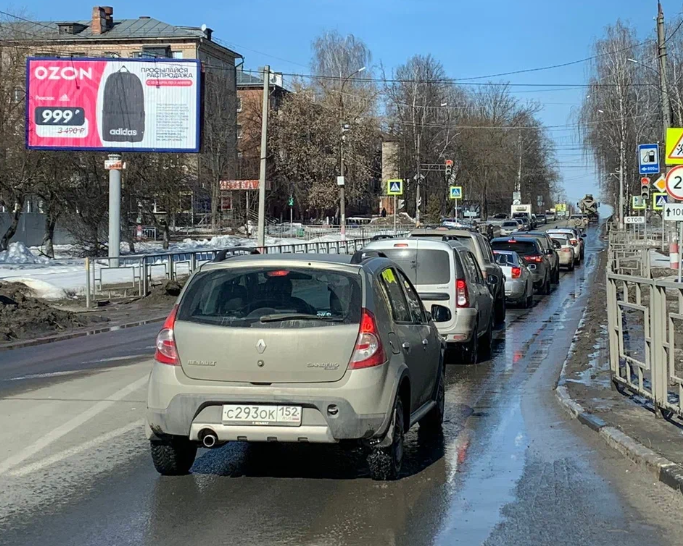 Фотография рекламного носителя, тип: Билборд 3x6, адрес: Выска г., Красные зори ул., д.27, Нижегородская область, Россия. Сторона В №1081343