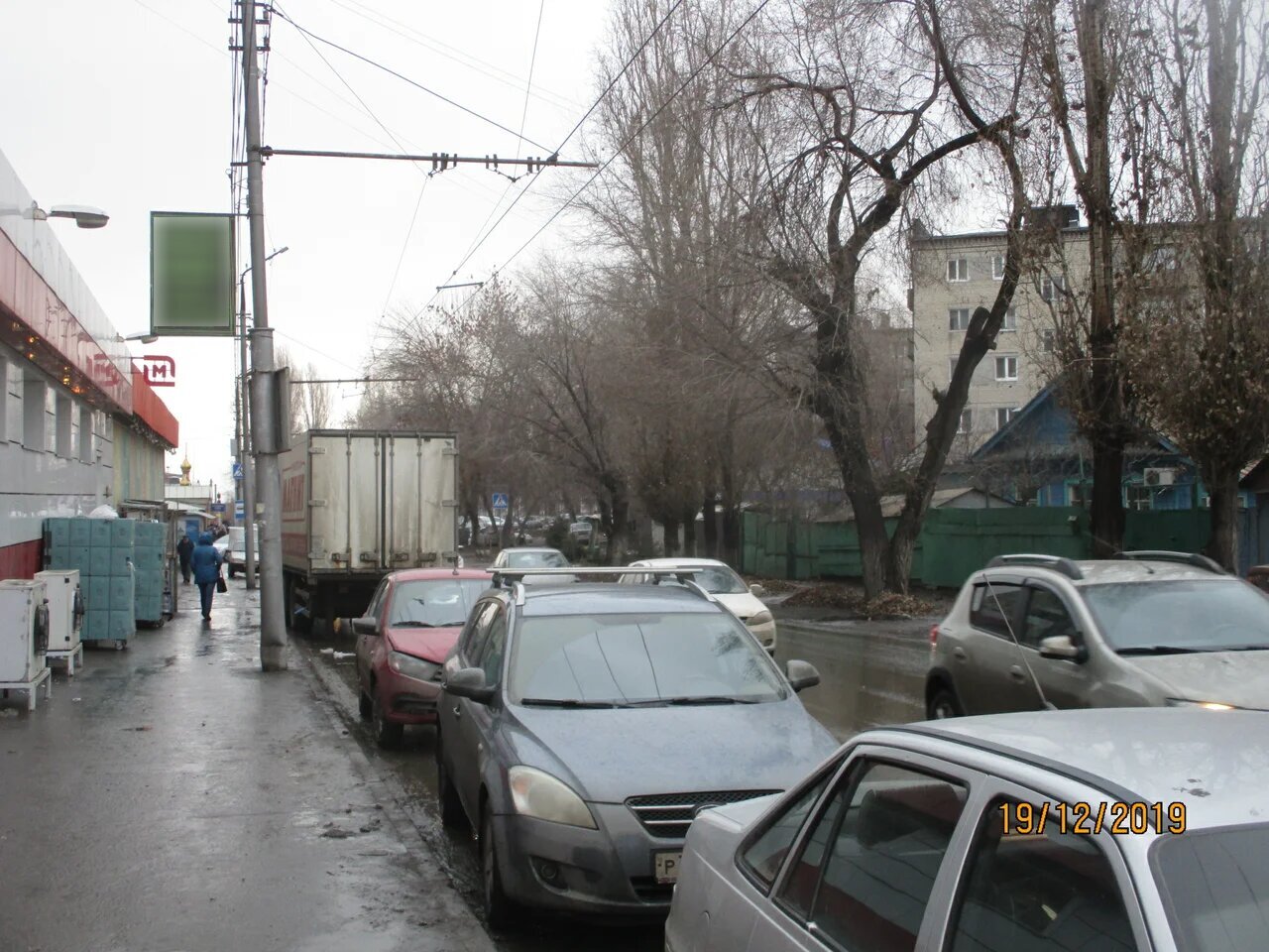 Фотография рекламного носителя, тип: Панель-кронштейн, адрес: Дегтярная ул., д.28 Х 2-ой Станционный пр-зд., Саратов, Саратовская область, Россия. Сторона Б №834688