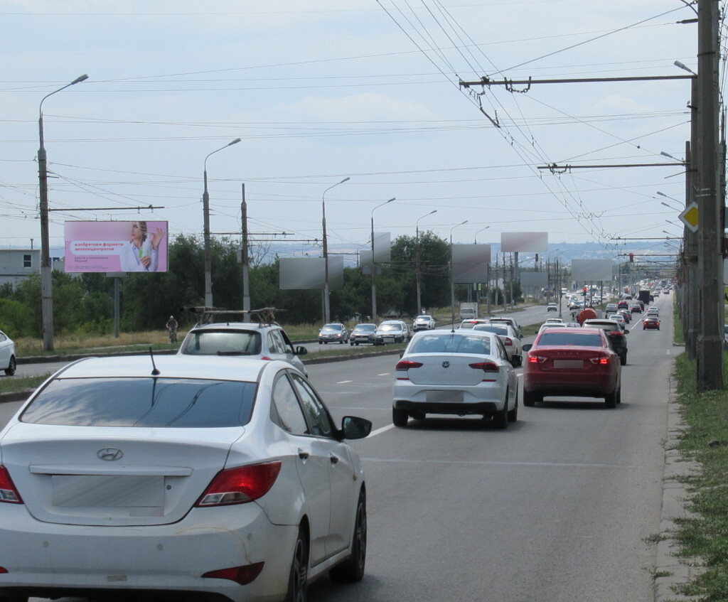 Фотография рекламного носителя, тип: Билборд 3x6, адрес: Университетский пр-т. Х им. Маршала Василевского ул., Волгоград, Волгоградская область, Россия. Сторона Б №835746
