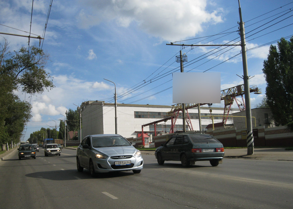 Фотография рекламного носителя, тип: Билборд 3x6, адрес: Московское ш., д.39, Саратов, Саратовская область, Россия. Сторона A №418518