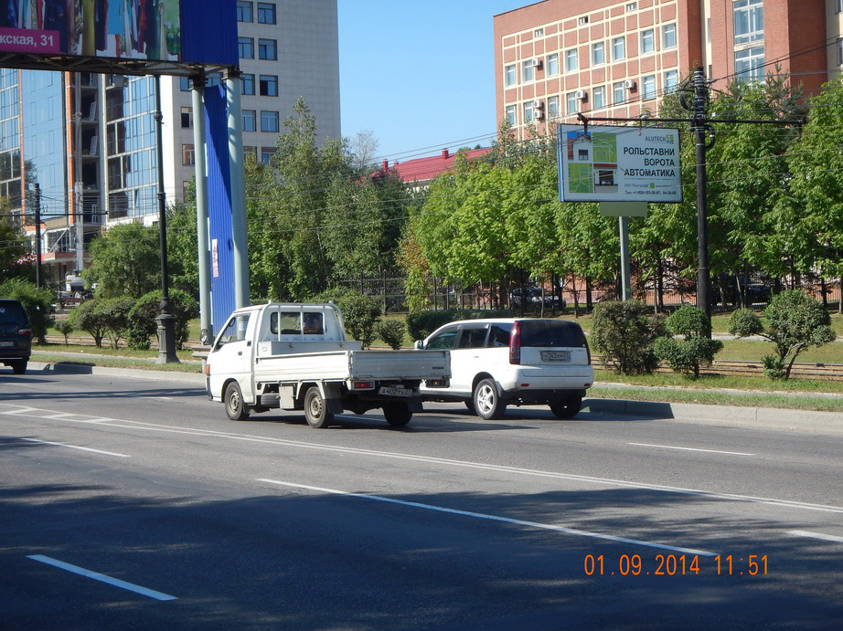 Фотография рекламного носителя, тип: Билборд 3x6, адрес: Воронежская ул., поз.1, Хабаровск, Хабаровский край, Россия. Сторона А №481834