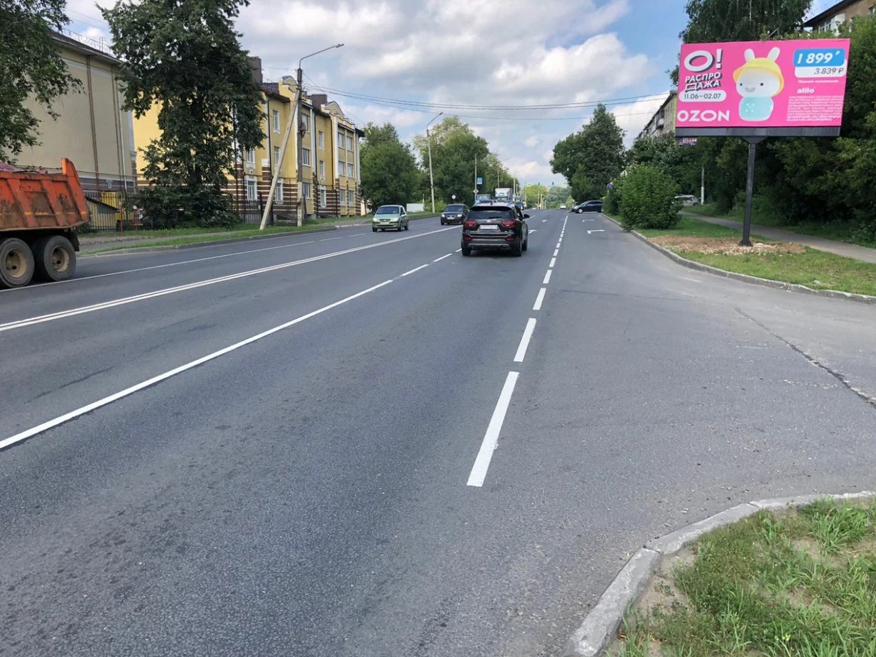 Фотография рекламного носителя, тип: Билборд 3x6, адрес: Нижняя Дебря ул., д.63, Кострома, Костромская область, Россия. Сторона A №960392