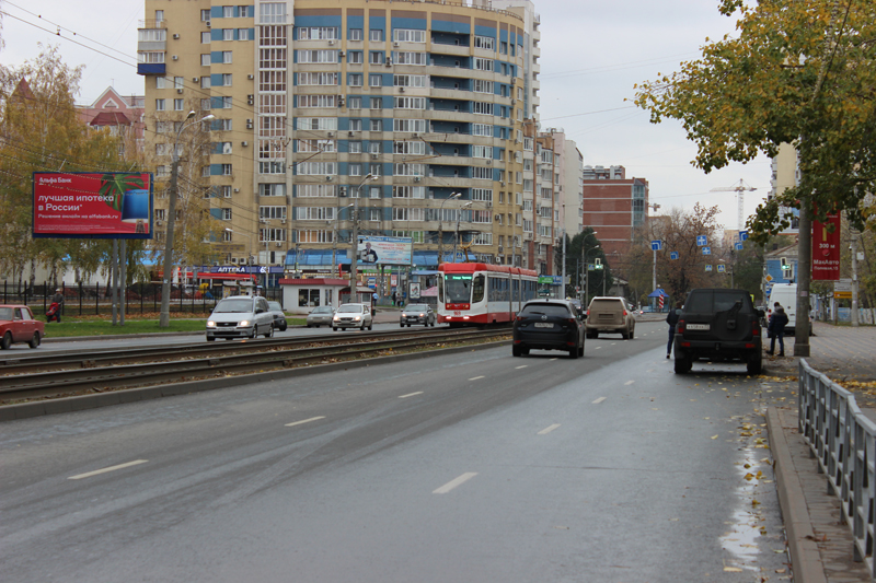Фотография рекламного носителя, тип: Билборд 3x6, адрес: Ленина пр-т. Х Полевая ул., д.80в, Самара, Самарская область, Россия. Сторона B №790994