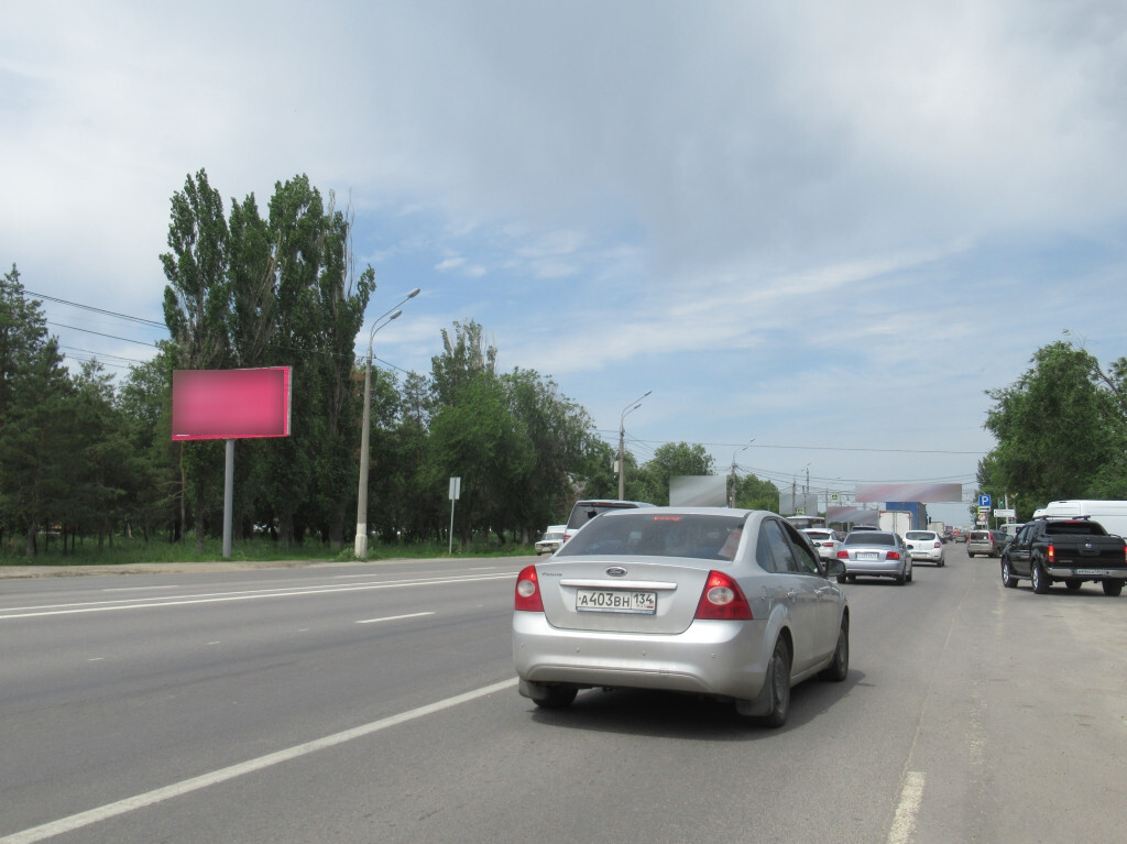 Фотография рекламного носителя, тип: Билборд 3x6, адрес: Историческая ул., 100м Жигулевской ул., Волгоград, Волгоградская область, Россия. Сторона Б №551743