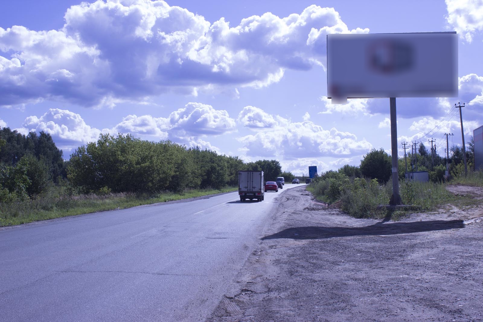 Фотография рекламного носителя, тип: Билборд 3x6, адрес: Володарское ш., 100м, Раменское, Московская область, Россия. Сторона А №506622