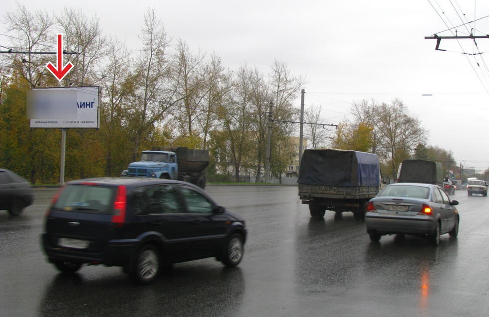 Фотография рекламного носителя, тип: Билборд 3x6, адрес: Блюхера ул., д.97п, Челябинск, Челябинская область, Россия. Сторона B №392217