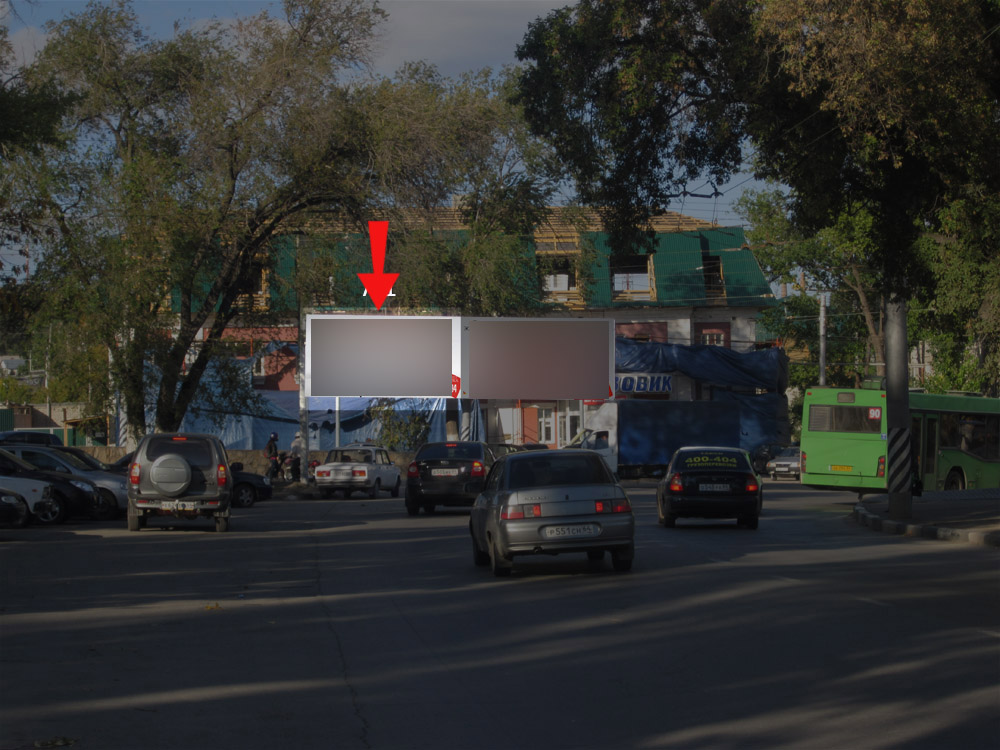 Фотография рекламного носителя, тип: Билборд 3x6, адрес: Орджоникидзе ул., д.117, Саратов, Саратовская область, Россия. Сторона A1 №418352