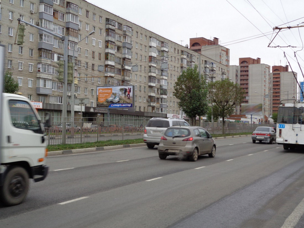 Фотография рекламного носителя, тип: Билборд 3x6, адрес: Московский пр-т. Х Кривова ул., Ярославль, Ярославская область, Россия. Сторона Б №871603