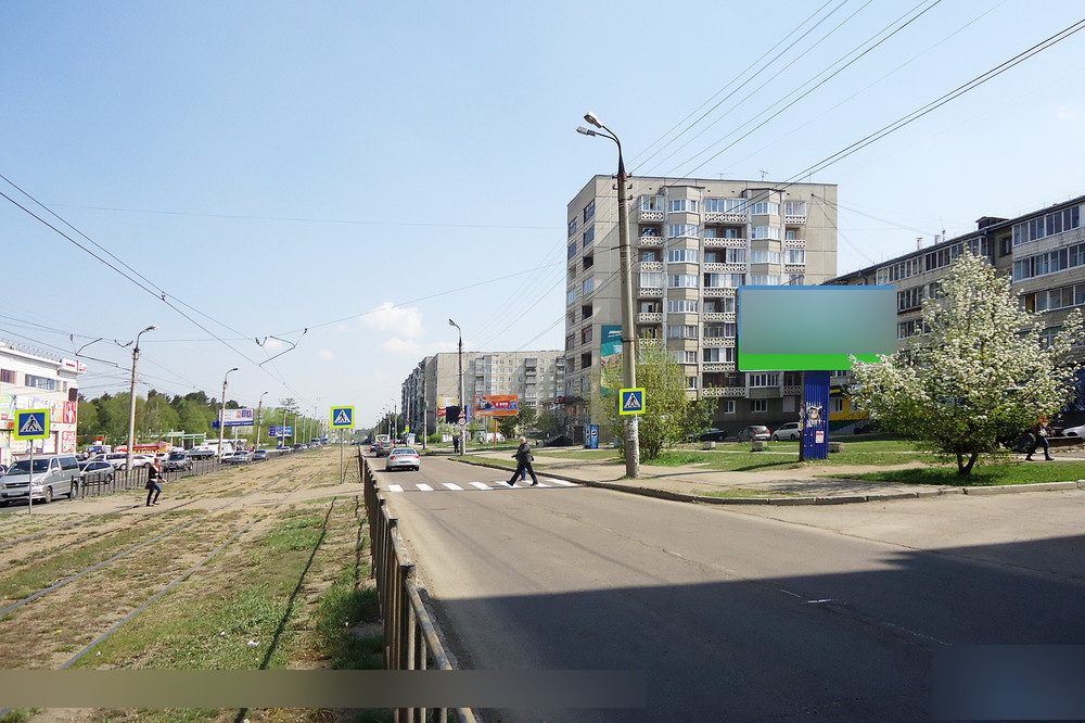 Фотография рекламного носителя, тип: Билборд 3x6, адрес: Коминтерна ул., маг. "Мир бытовой техники", Ангарск, Иркутская область, Россия. Сторона A №859994
