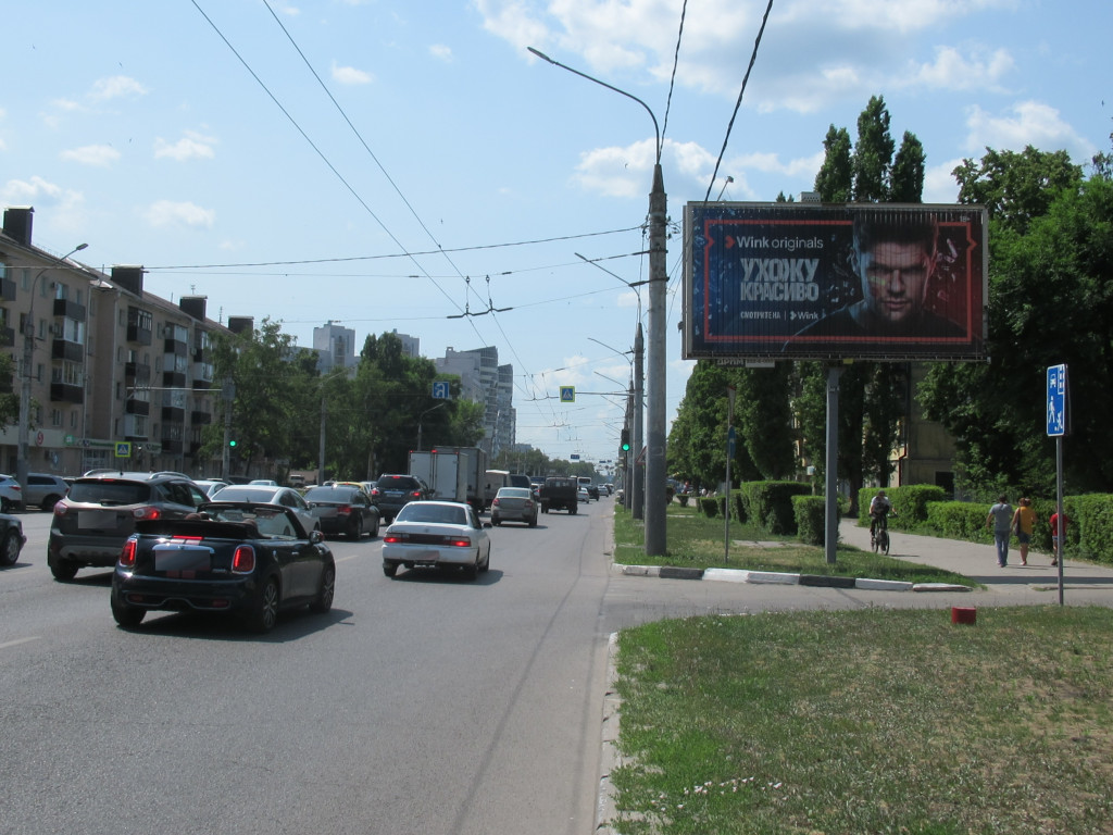 Фотография рекламного носителя, тип: Билборд 3x6, адрес: Ленинский пр-т., д.101, Воронеж, Воронежская область, Россия. Сторона A1-A3 №363402