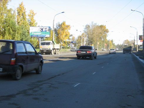Фотография рекламного носителя, тип: Билборд 3x6, адрес: Индустриальная ул., проходная АТП-6, Нижний Тагил, Свердловская область, Россия. Сторона B №484561