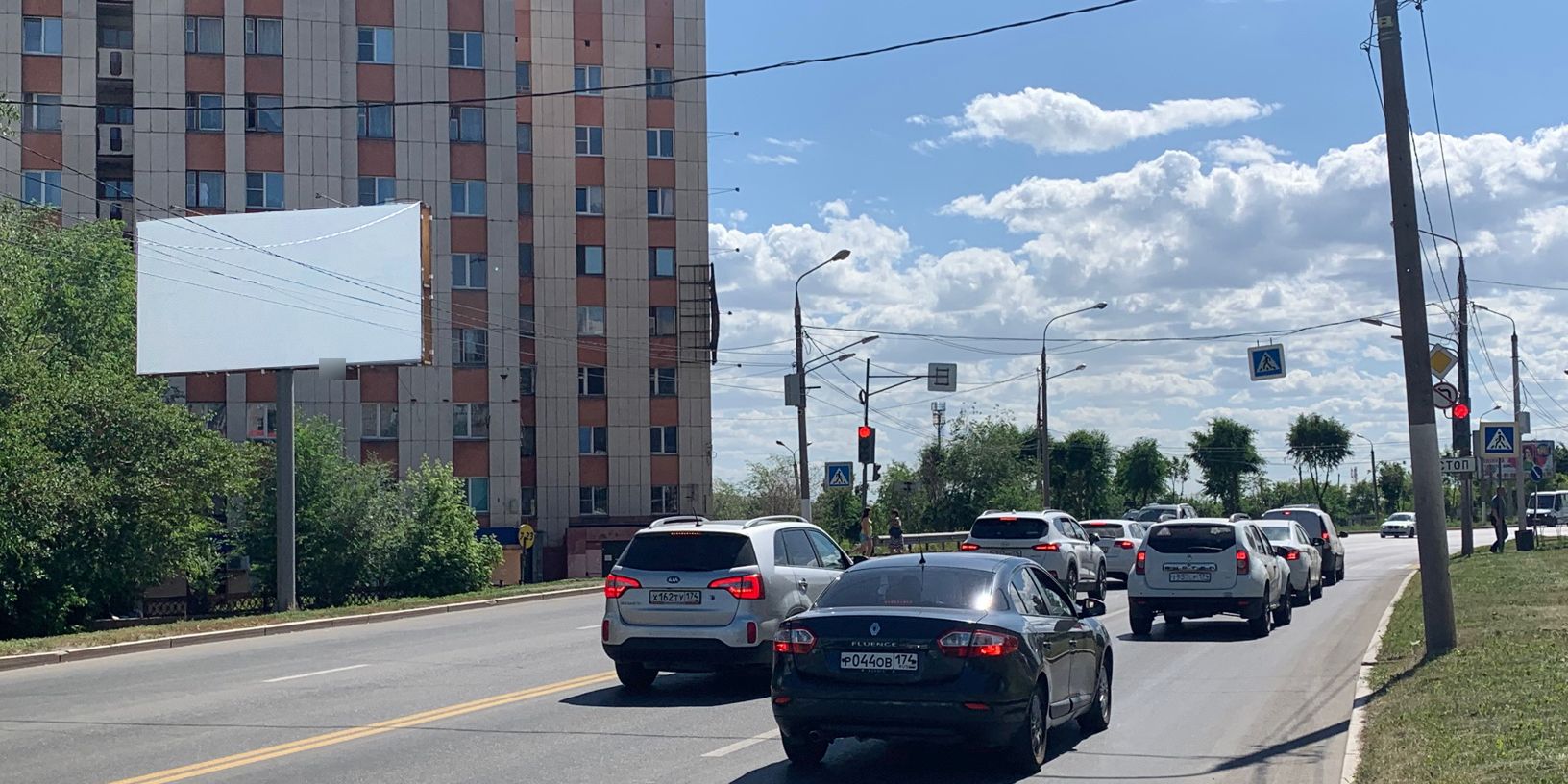 Фотография рекламного носителя, тип: Билборд 3x6, адрес: Ленина пр-т., д.91, Магнитогорск, Челябинская область, Россия. Сторона Б №1052241