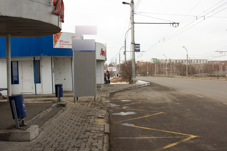 Фотография рекламного носителя, тип: Нестандартный ситиформат, адрес: Маршала Жукова пр-т., ООТ ДКЦ Дружба, поз.2, Иркутск, Иркутская область, Россия. Сторона Б №509423