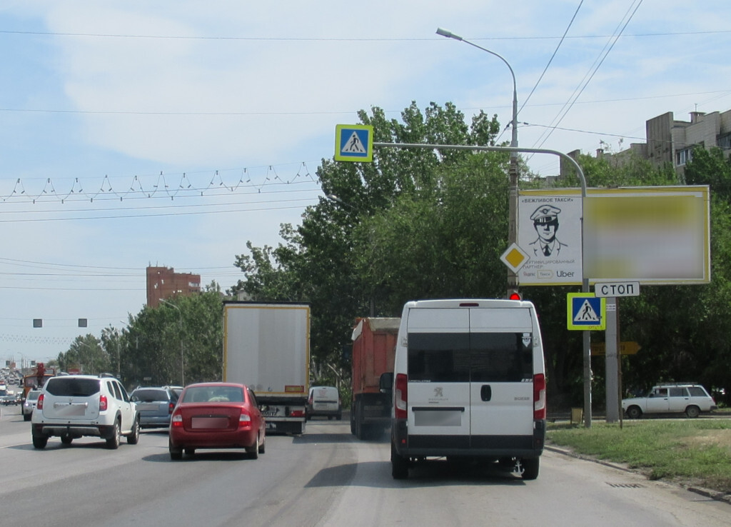 Фотография рекламного носителя, тип: Билборд 3x6, адрес: Героев Сталинграда пр-т. Х Энгельса б-р., Волгоград, Волгоградская область, Россия. Сторона A №1054486