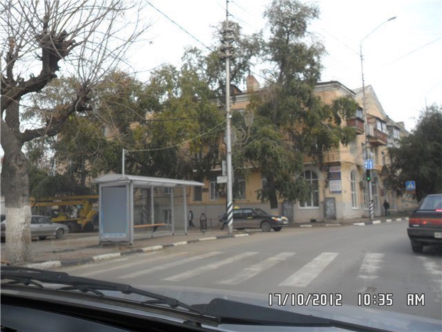 Фотография рекламного носителя, тип: Остановка 1.8x1.2, адрес: Мясницкая ул. Х 1-ая Садовая ул., Саратов, Саратовская область, Россия. Сторона Б №747441