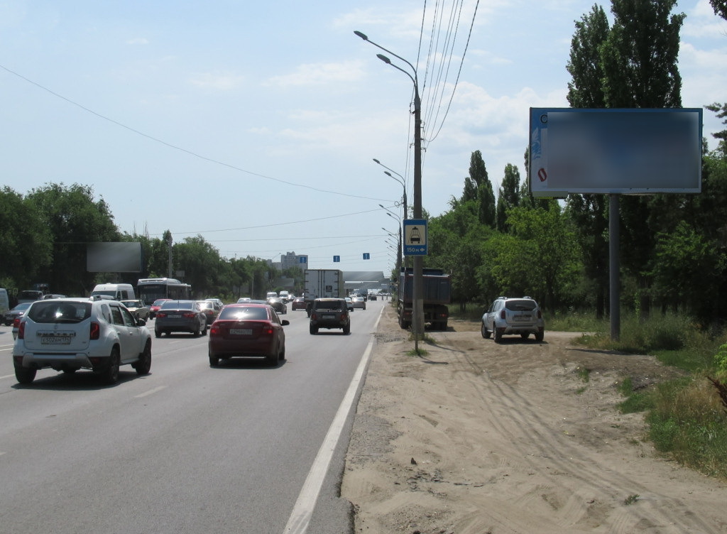 Фотография рекламного носителя, тип: Билборд 3x6, адрес: Историческая ул., 100м Жигулевской ул., Волгоград, Волгоградская область, Россия. Сторона А №551742