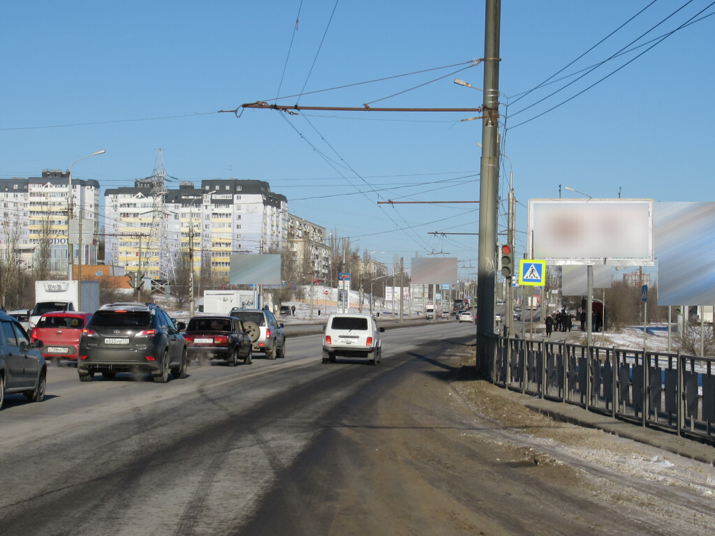 Фотография рекламного носителя, тип: Билборд 3x6, адрес: Университетский пр-т., поз.1, Волгоград, Волгоградская область, Россия. Сторона A №1000677