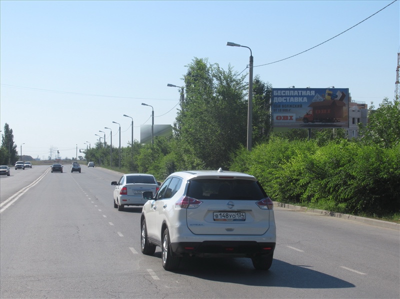 Фотография рекламного носителя, тип: Билборд 3x6, адрес: Карбышева ул., д.131, напротив, Волгоград, Волгоградская область, Россия. Сторона А №538204