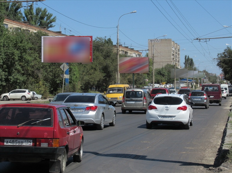 Фотография рекламного носителя, тип: Билборд 3x6, адрес: Еременко ул., д.27, Волгоград, Волгоградская область, Россия. Сторона Б №596129