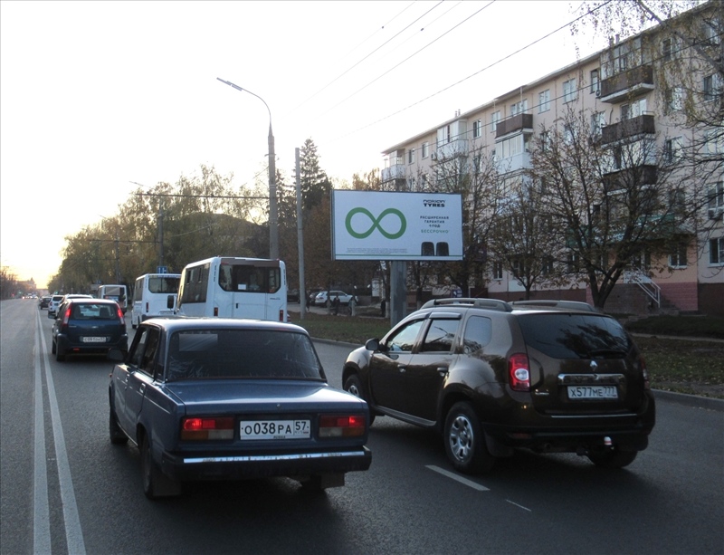 Фотография рекламного носителя, тип: Билборд 3x6, адрес: Комсомольская ул., д.126, Орел, Орловская область, Россия. Сторона А №638611