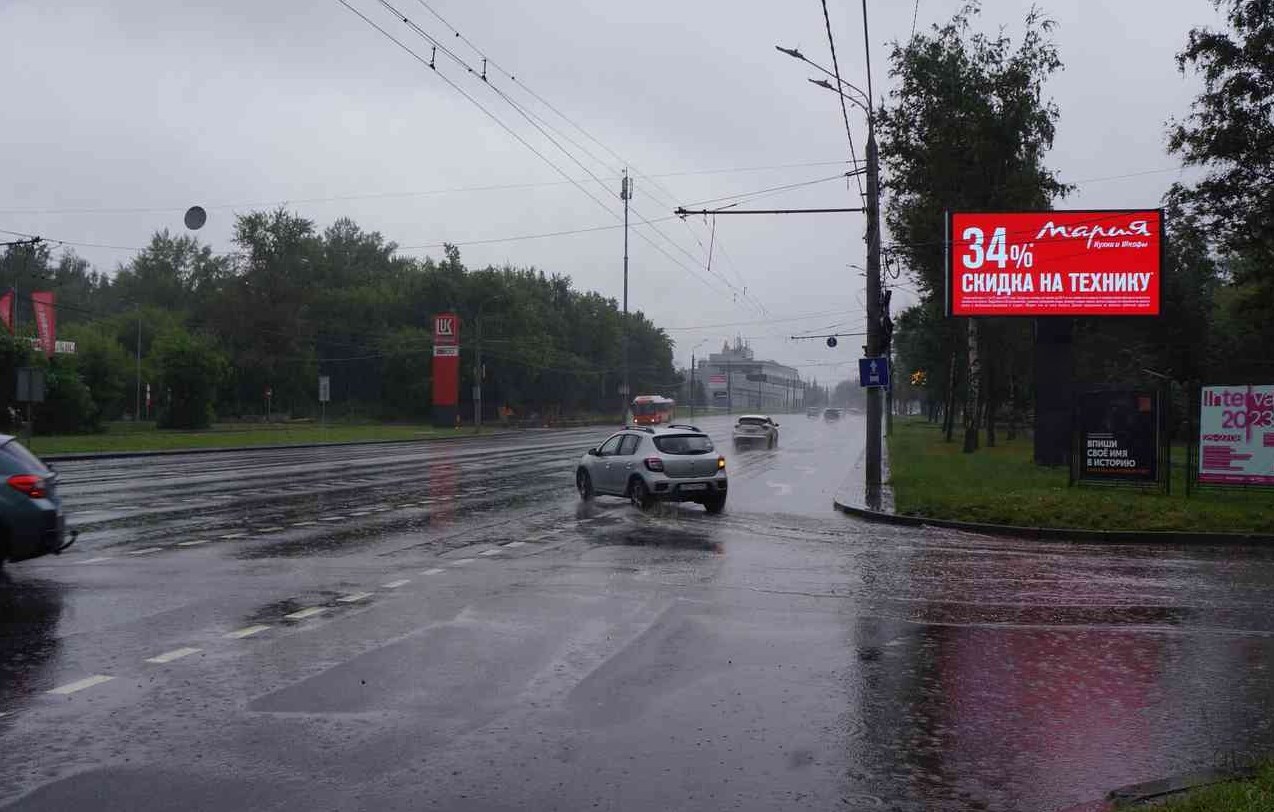 Фотография рекламного носителя, тип: Билборд 3x6, адрес: Гагарина пр-т., д.58, Нижний Новгород, Нижегородская область, Россия. Сторона A1-А10 №993192