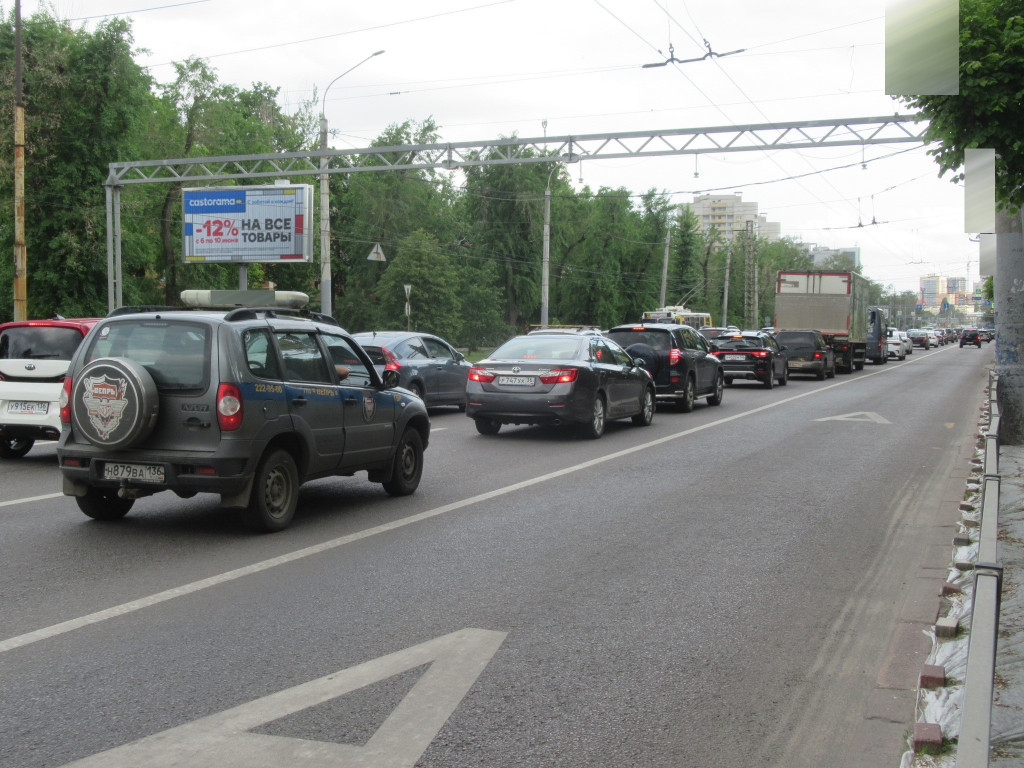 Фотография рекламного носителя, тип: Билборд 3x6, адрес: Московский пр-т., д.12 Х Труда пр-т., Воронеж, Воронежская область, Россия. Сторона Б1-Б3 №961243