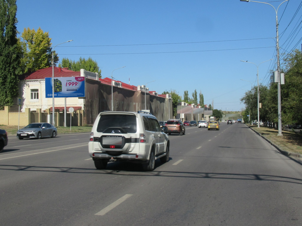 Фотография рекламного носителя, тип: Билборд 3x6, адрес: Рокоссовского ул., к Ткачева ул., от Хиросимы ул., Волгоград, Волгоградская область, Россия. Сторона Б №596164