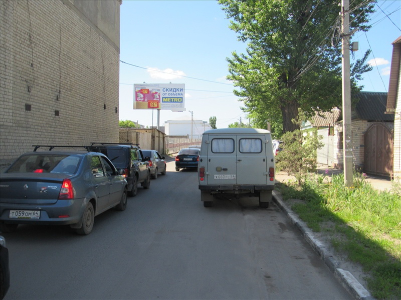 Фотография рекламного носителя, тип: Билборд 3x6, адрес: Рахова ул., д.253/236, Саратов, Саратовская область, Россия. Сторона А №819261
