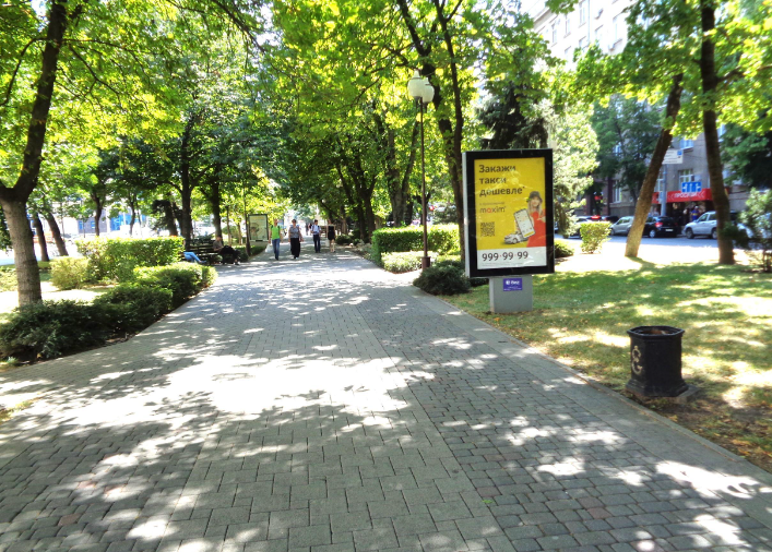 Фотография рекламного носителя, тип: Ситиформат 1.8x1.2, адрес: Красная ул., д.113, Краснодар, Краснодарский край, Россия. Сторона А1 №458285