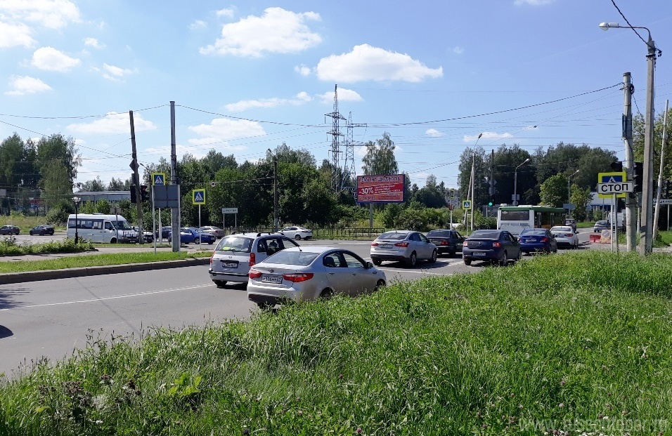 Фотография рекламного носителя, тип: Билборд 3x6, адрес: Бабушкина ул. Х 25 Сентября ул., Смоленск, Смоленская область, Россия. Сторона Б №327311