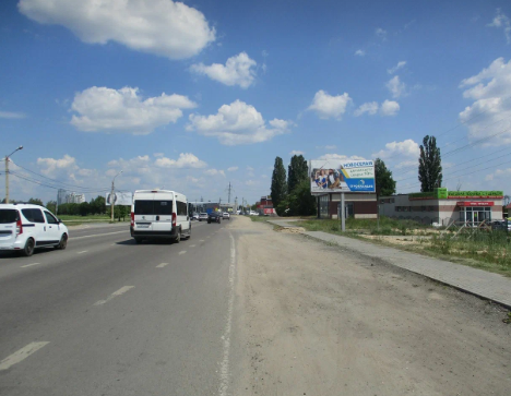 Фотография рекламного носителя, тип: Билборд 3x6, адрес: Воронежское ш., напротив поворота на Ашан, Липецк, Липецкая область, Россия. Сторона А №488911