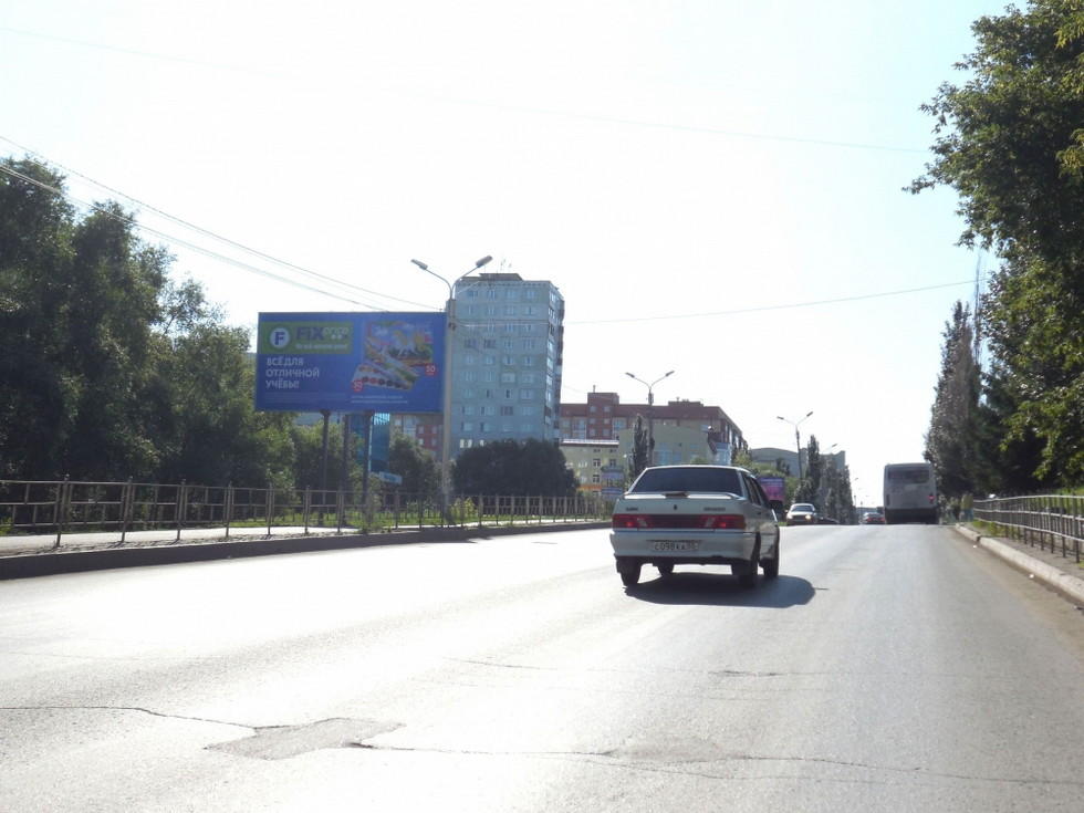 Фотография рекламного носителя, тип: Билборд 3x6, адрес: Степанца ул., д.10, Омск, Омская область, Россия. Сторона В №1009845