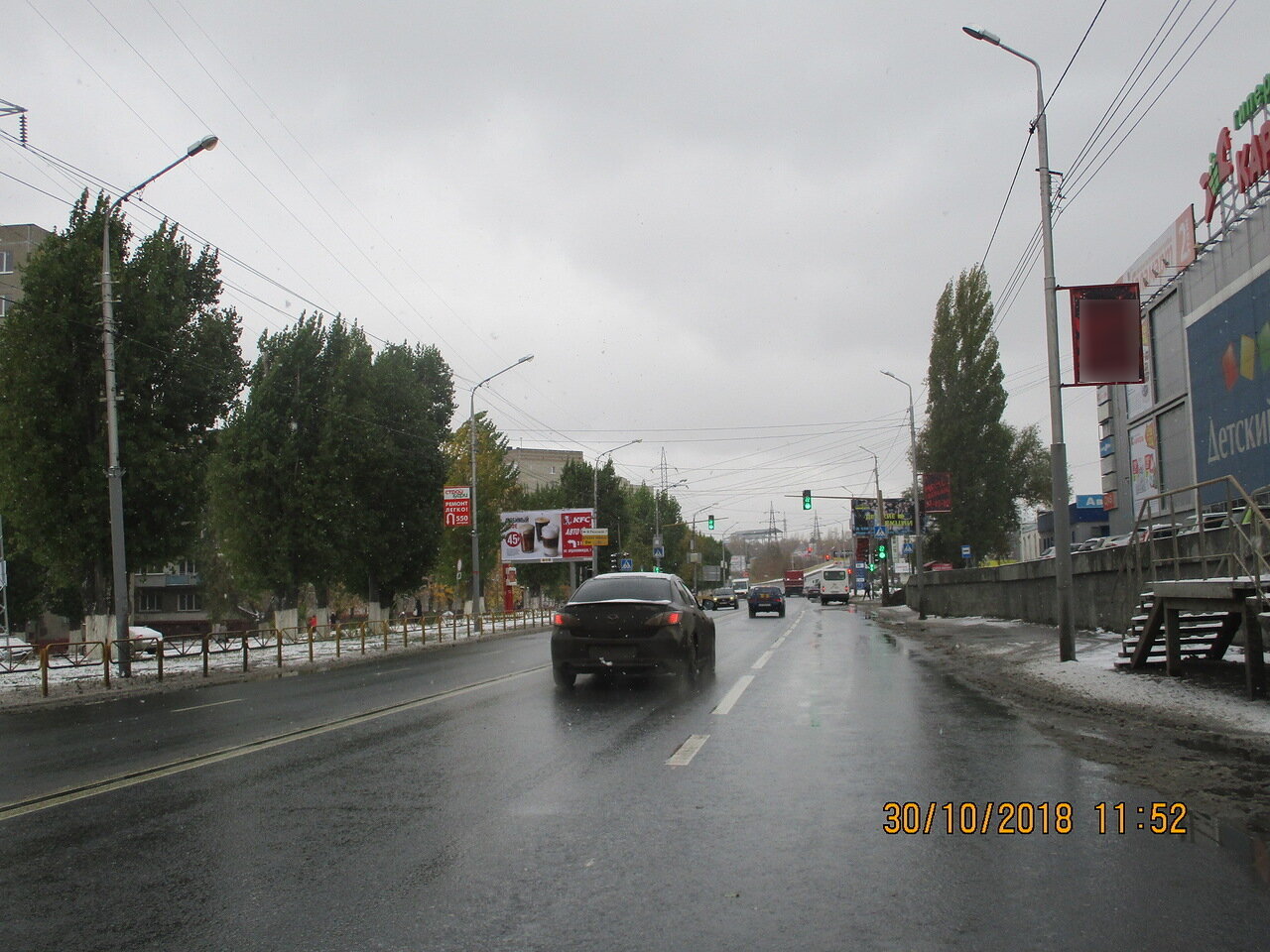 Фотография рекламного носителя, тип: Панель-кронштейн, адрес: Ново-Астраханское ш., д.80, поз.2, Саратов, Саратовская область, Россия. Сторона А №834761